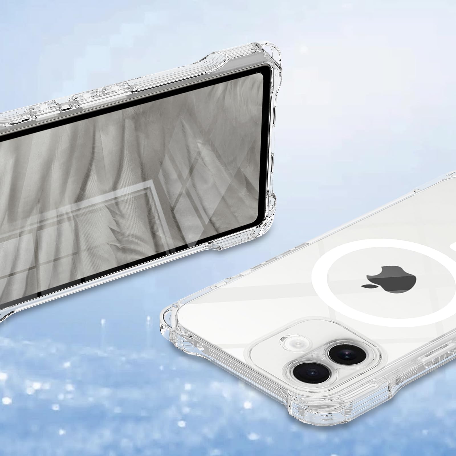 Amazon.co.jp: iPhone 17 用 ケース クリア Magsafe対応 マグネット