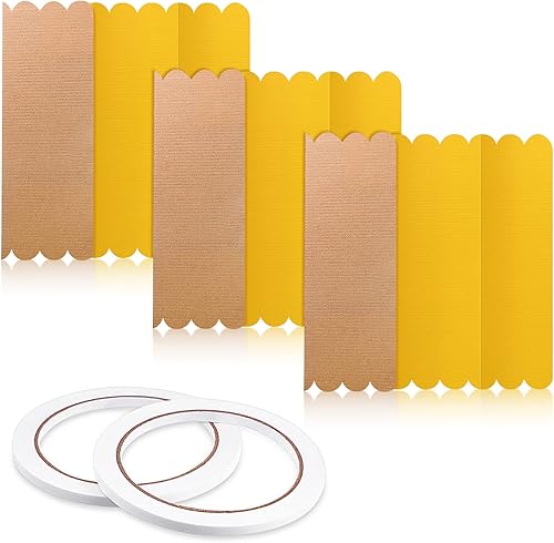 Miniatura 1 de Tablero de presentación plegable de 3 piezas tablero de presentación plegable blanco con 2 rollos de cinta adhesiva de doble cara color caqui