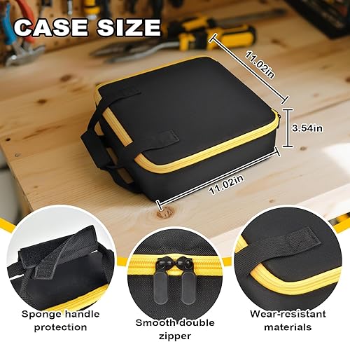 Miniatura 5 de Funda para destornillador de impacto inalámbrico DEWALT 20V MAX XR de 1/4 pulgadas DCF845B DCF870B DCF809B DCF787 DCF860, herramientas de