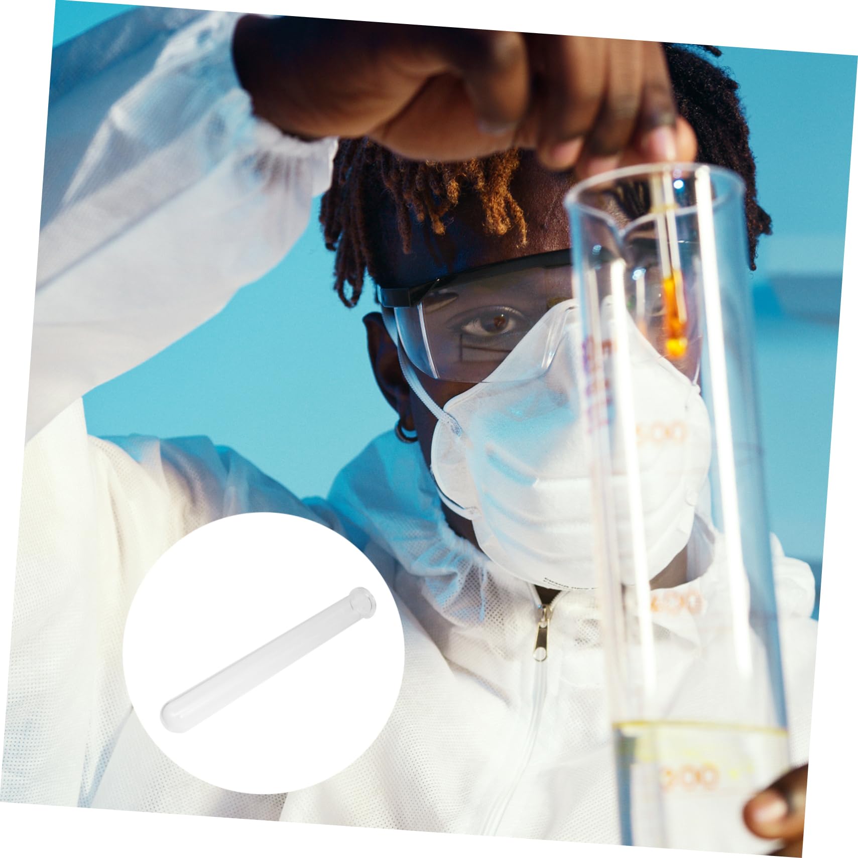 Canal Azotometer Analyzer Tube FOSS Analyzer FOSS Digestion Tube Bell Mouth Laboratory Test Tubes Airing Azotometer Digestion Tube Nitrogen Tube Azotometer Glass Tube OSOLADY