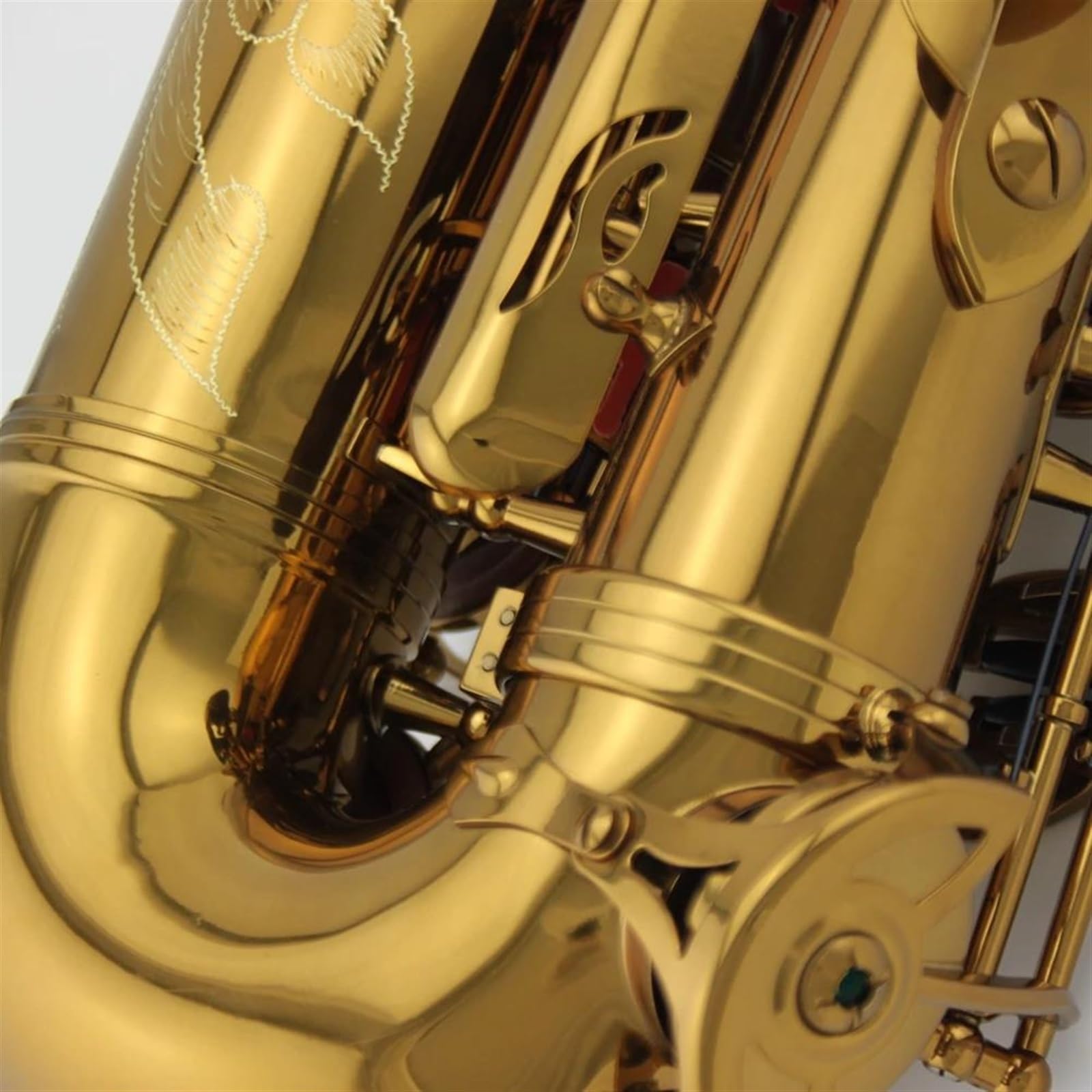 Saxofón Saxofón Para Estudiantes, Llave Dorada, Saxofón Profesional, Color Champán, Saxofón Alto