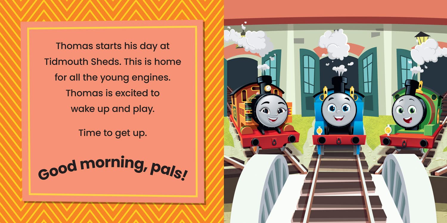 Thomas & Friends: All About Thomas: A fun board book for 2 years and up!
