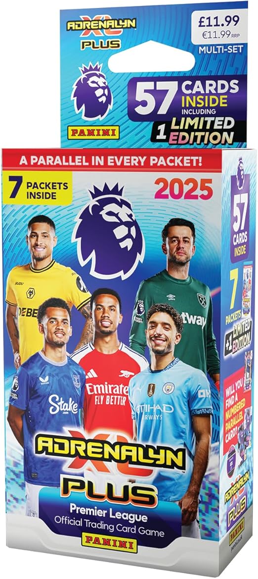 Premier League Adrenalyn XL™ Plus 2025 Official Trading Card Game - Multiset