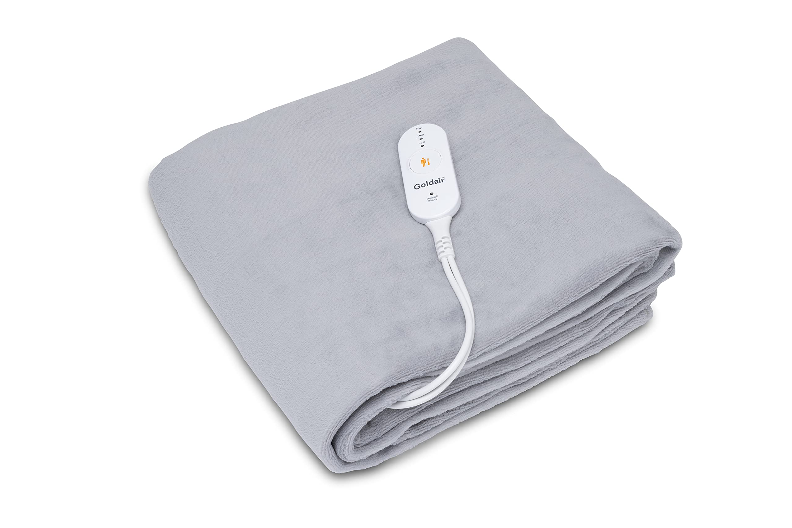 Goldair Heated Throw - Light Grey : Amazon.com.au: Home