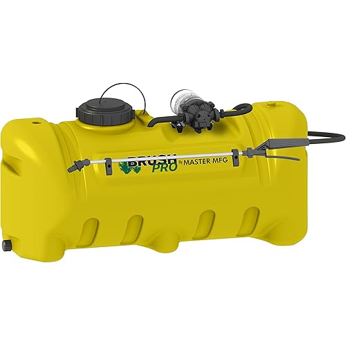 Master Manufacturing SSX-02-015A-B 25 Gallon Brush Pro Spot Sprayer - Flojet 1.6Gpm, Diesel Mix Compatible