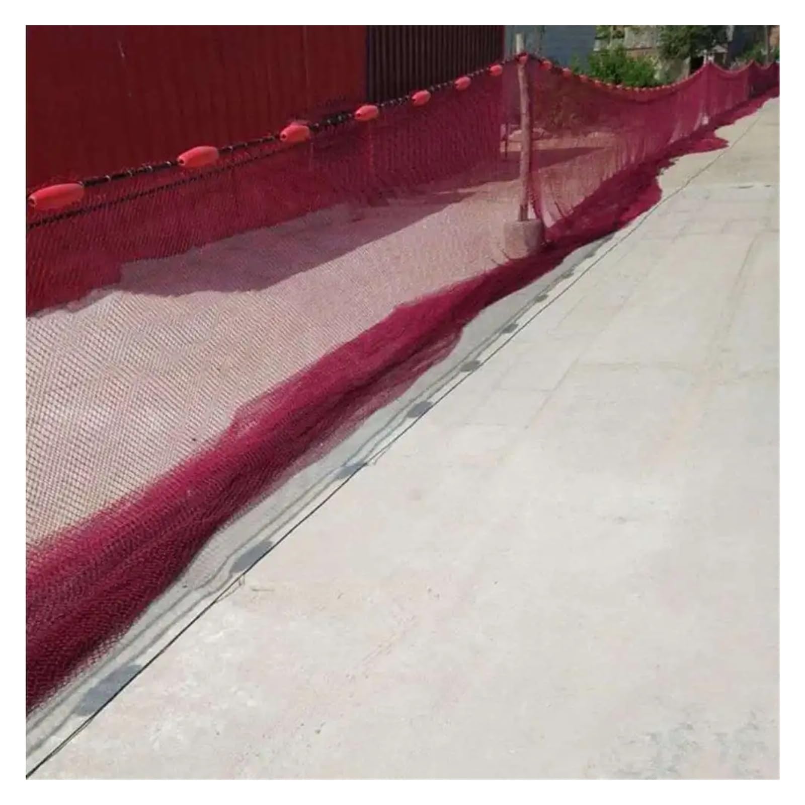 Red de pesca de nailon de alta calidad para jardín, protección de árboles frutales, red antipájaros, para balcón y escaleras, 4 x 10 m, malla de 12 hebras, 2 x 2 cm, red de seguridad para exteriores