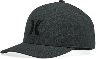 Men’s Hat – Phantom Flexfit Fitted Baseball Cap, Size Large-X-Large, Black