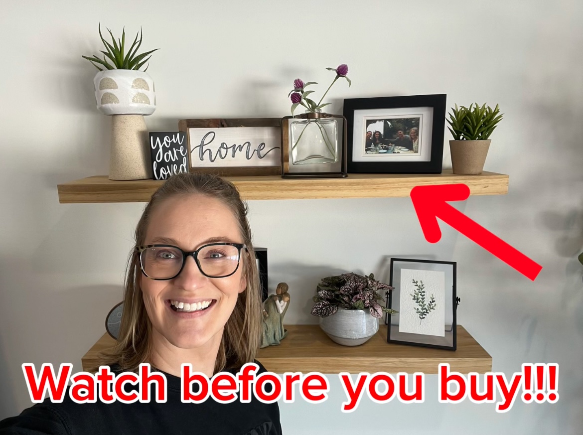Honest review of floating shelves