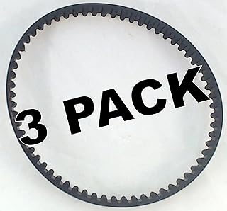 3 Pk, Bissell Deepclean Essential Cogged Brush Belt, 1601542