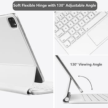 Magic Keyboard for iPad Pro 11 &Air 11 Inch (M2,2024/M3,2025) and