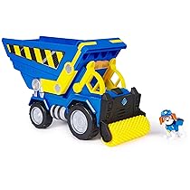 Rubble & Crew, Veicolo da cantiere Deluxe di Wheeler, camion ribaltabile con luci, suoni e personaggio, giocattoli per bambini e bambine dai 3 anni in su