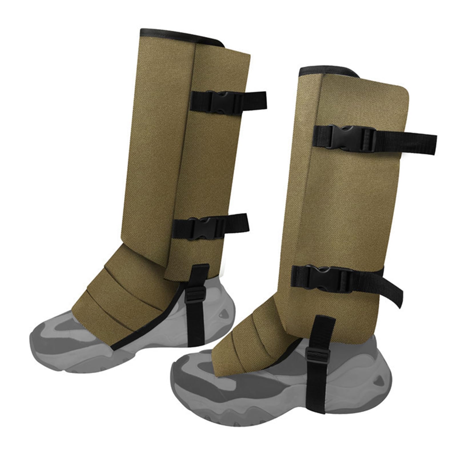 Ghette da trekking per donne e uomini, resistenti all'acqua, gamba regolabile, stivali da neve per camminare, zaino in spalla, sci, ghette per gambe resistenti all'acqua