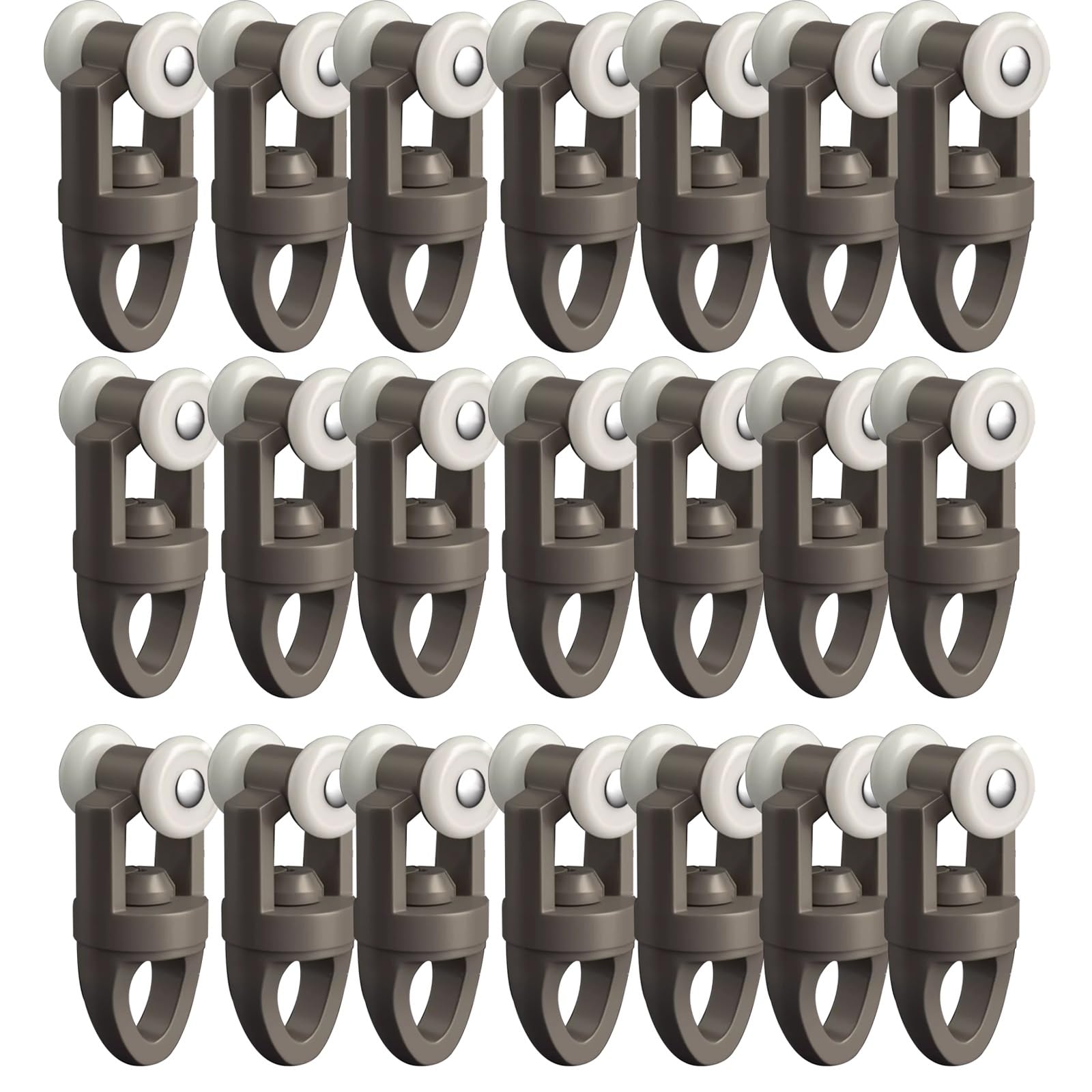 ZXGSXIOU Ceiling Curtain Track System - Aluminum Silent Slider for Easy Installation, Ideal Room Divider in Bedrooms and Kitchens
