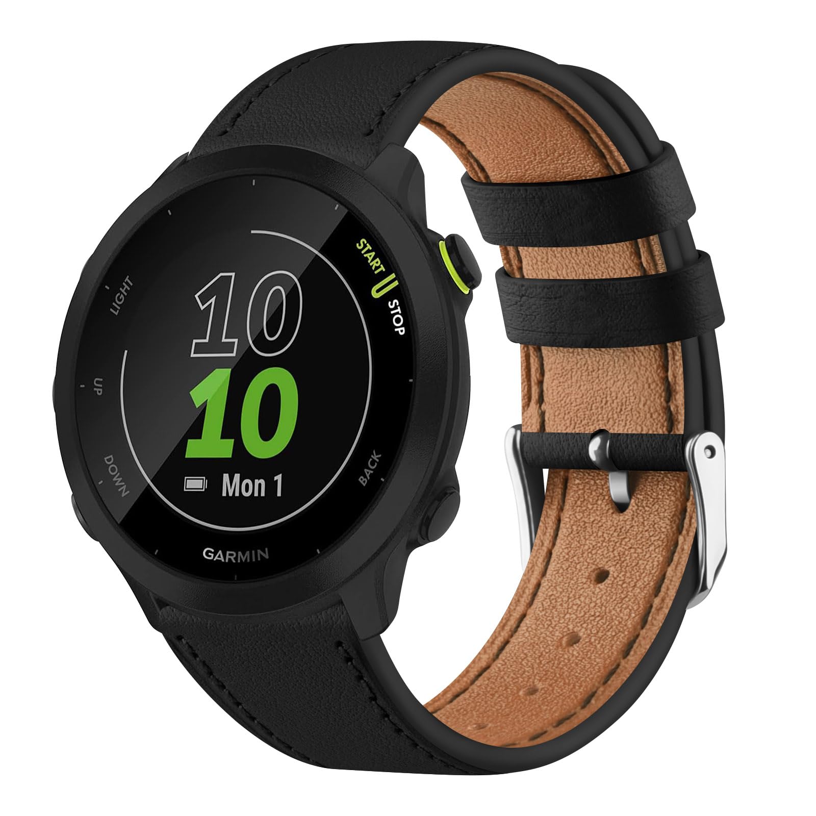 ISABAKE Soft Silicone Replacement Band for Garmin Venu Sq GPS Forerunner 245 /245 Fenix 6s 20mm Comfortable Strap for Vivoactive 3 Music/HR Forerunner 645 Music, Blue Lake, Casual