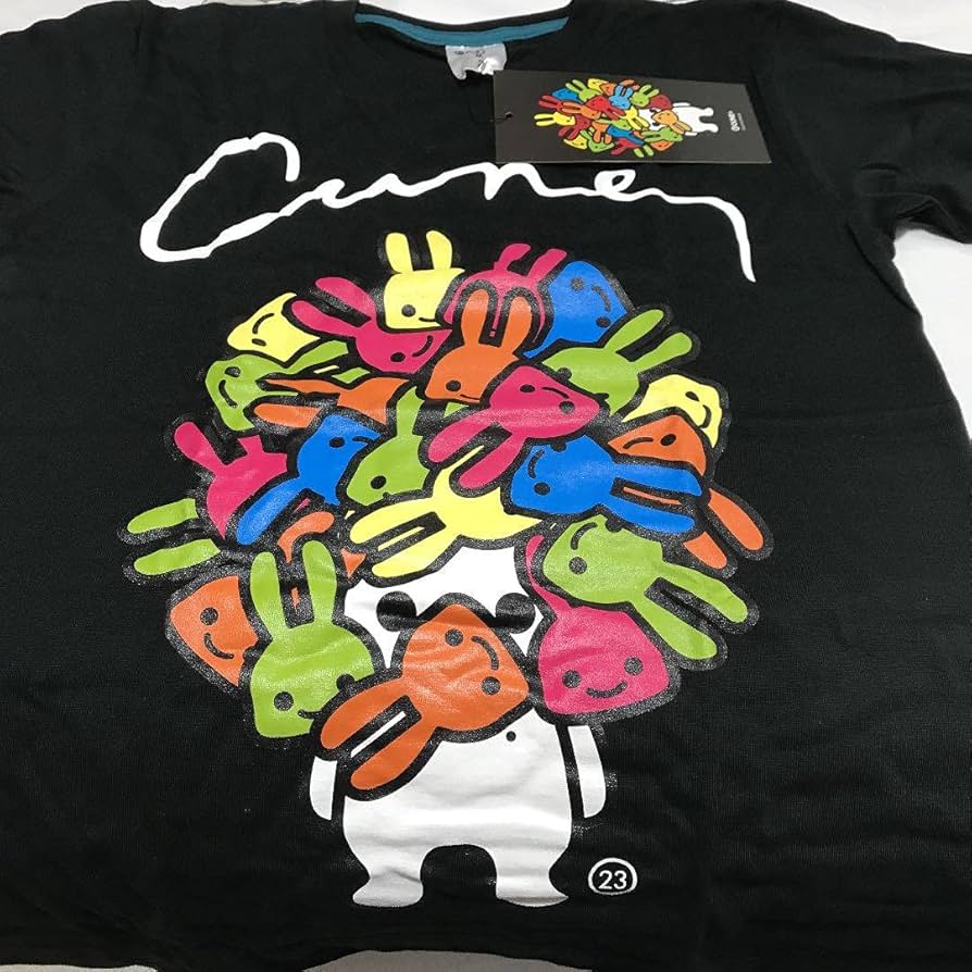 CUNEウサギたくさんうさぎTシャツ