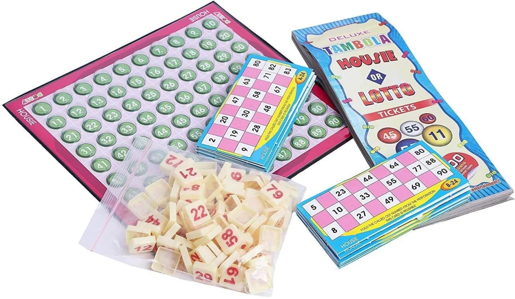 Toys Treasure We Deliver Smiles Housie Game With 600 Tickets, A Complete Family Game For All Times, Tambola Game Party & Fun Games Board Game | Family Board Game (B0D2RSVS1T) Amazon Price History, Amazon Price Tracker
