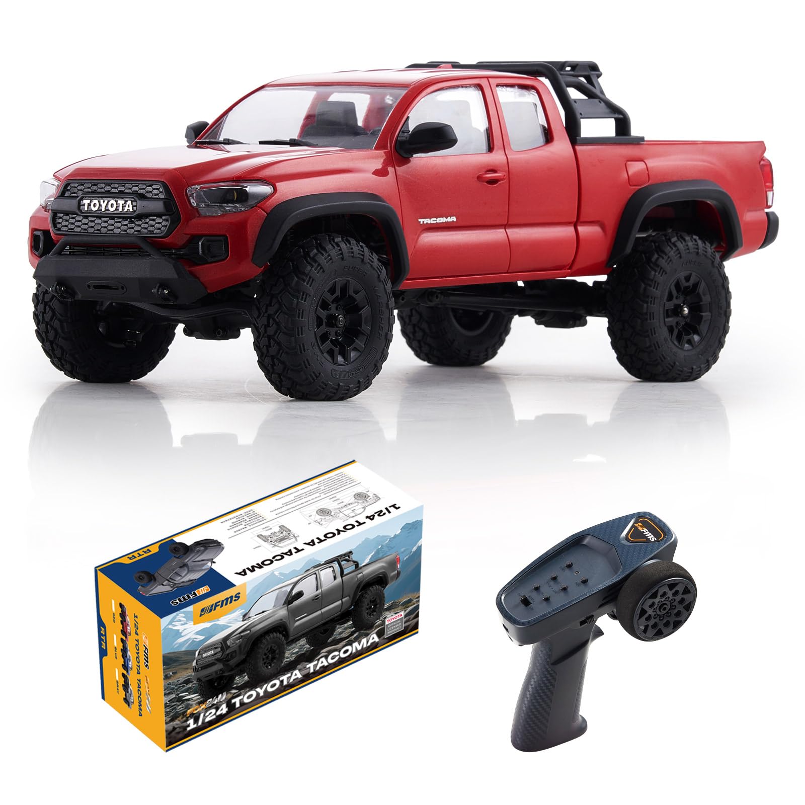 ホビーラジコン FMS 1/24 TOYOTA TACOMA FMS 1:24 FCX24M Toyota Tacoma RTR - Premium RC Truck | FMS Hobby
