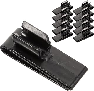 BESPORTBLE 2 Set Clip Ins Clips Putter Holder Golf Club Clip Golf Club Holder Putter Stand Golf Ball Holder Golf Nut Holder Clip Golf Putter Club Golf Bag Accessories Plastic