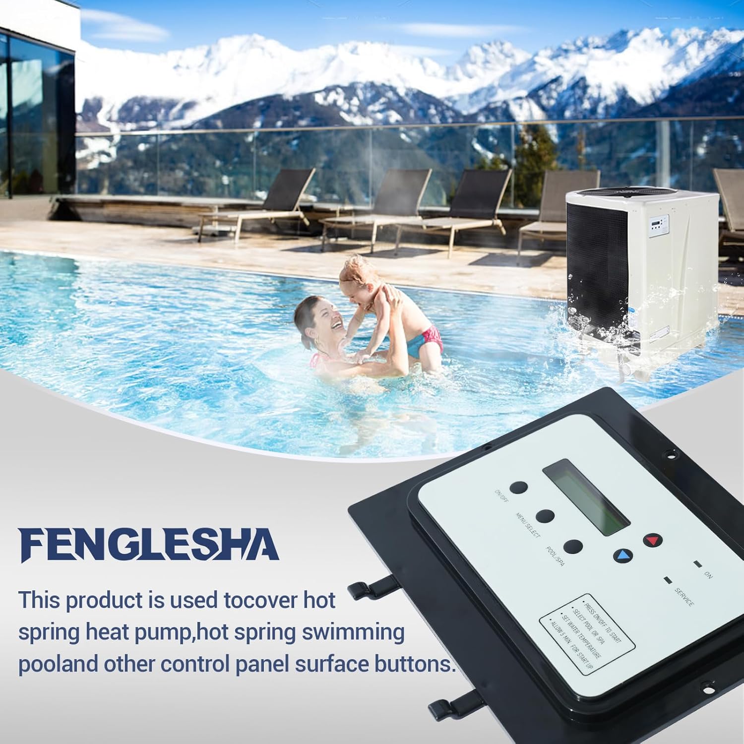 472734 Auto Heat Control Board Assembly Replacement for Pentair UltraTemp ThermalFlo Pool and Spa Heat Pump Replace 622812