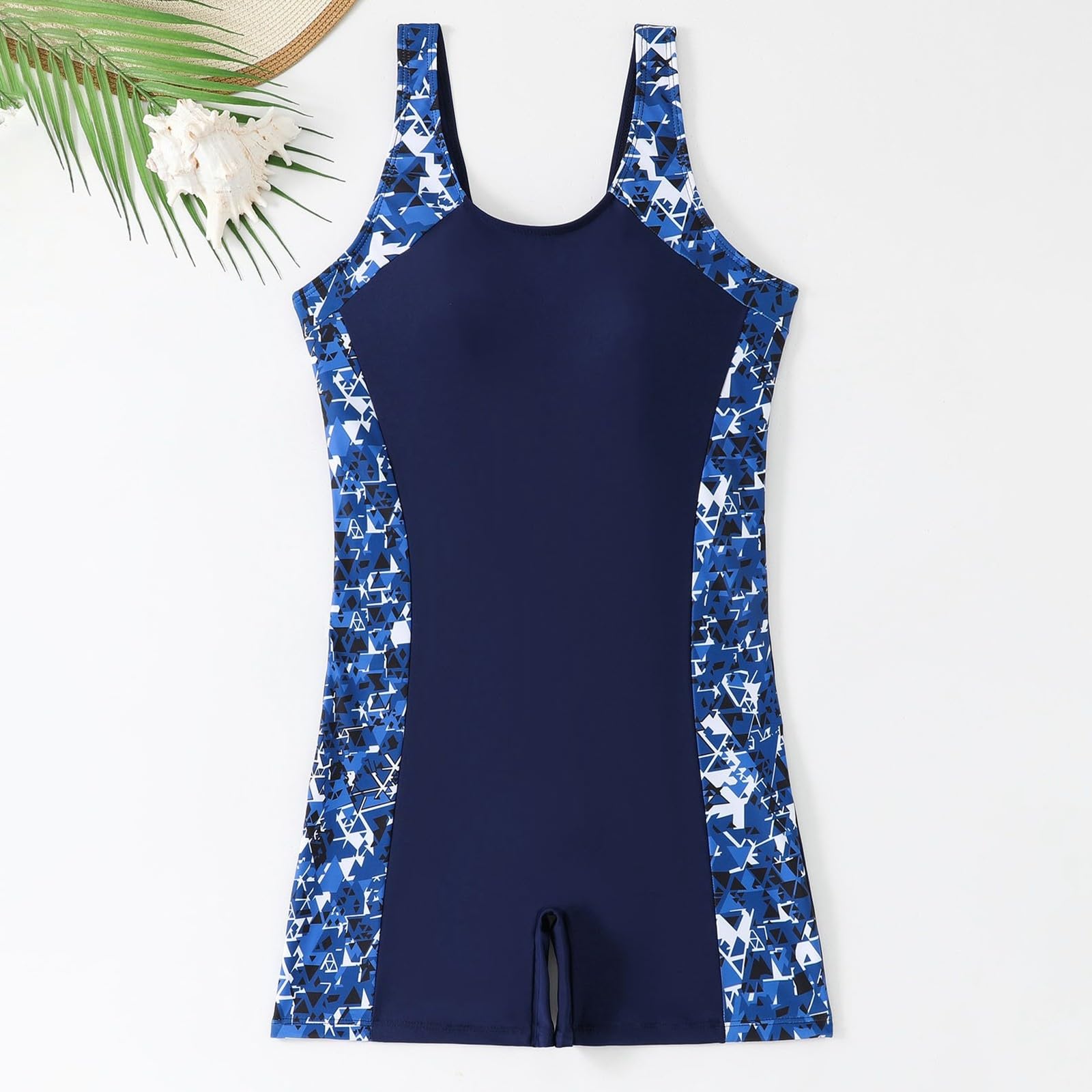 Costume da Bagno, da Spiaggia Sportivo E Conservativo alla Moda Femminile, Design Moderno Ed Essenziale
