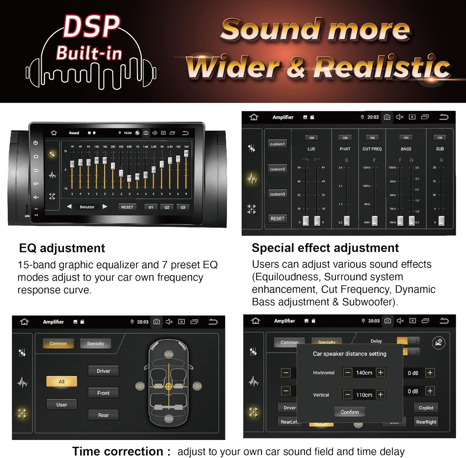 amaseaudio real android 12 car stereo 8core6ram128rom 1 din compatible for bmw e39 5 series 1996 2003 x5 9 touchscreen dsp android 11 4