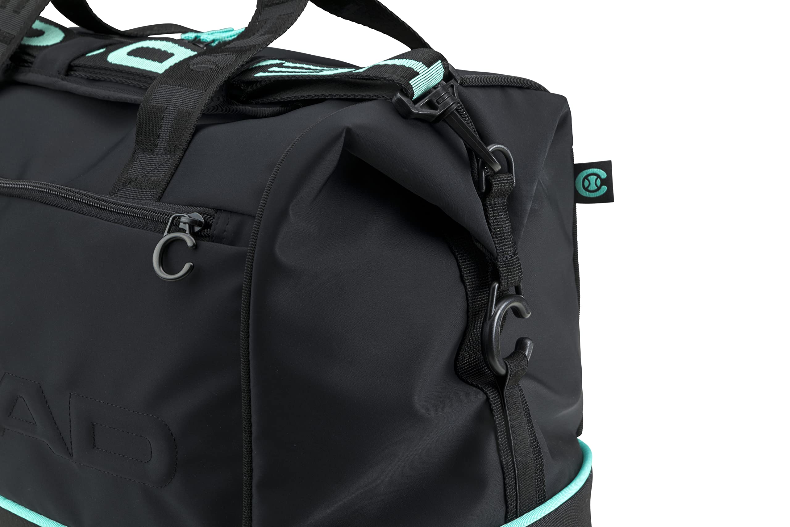 Amazon.com : HEAD Coco Tennis Court Bag (Black/Mint) : Sports