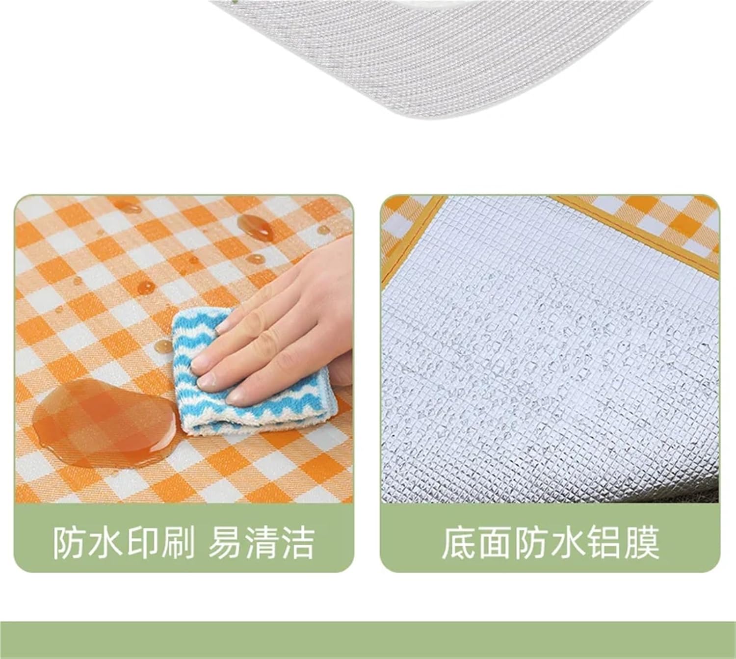 Aluminium Sleeping Mat Outdoor Camping Mat, Picnic, Beach Waterproof Portable Tent Sleeping, Double-Sided Aluminum Film