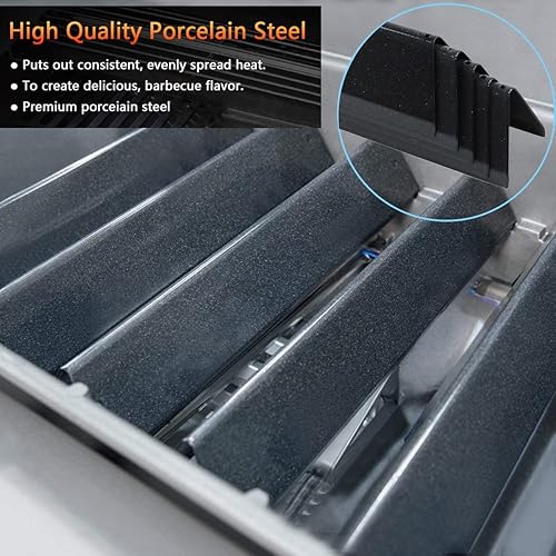 Miniatura 6 de 7636 Barras aromatizantes para Weber Spirit y Spirit II y GS4 Spirit II 300 Series, Spirit E310 E320 E330 S310 S320 S330 Parrilla de gas con perilla