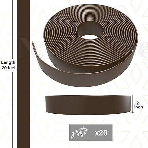 Miniatura 3 de Correas de vinilo de 2 pulgadas x 20 pies para sillas de patio, kit de reparación de muebles de patio al aire libre, correas de vinilo para sillas