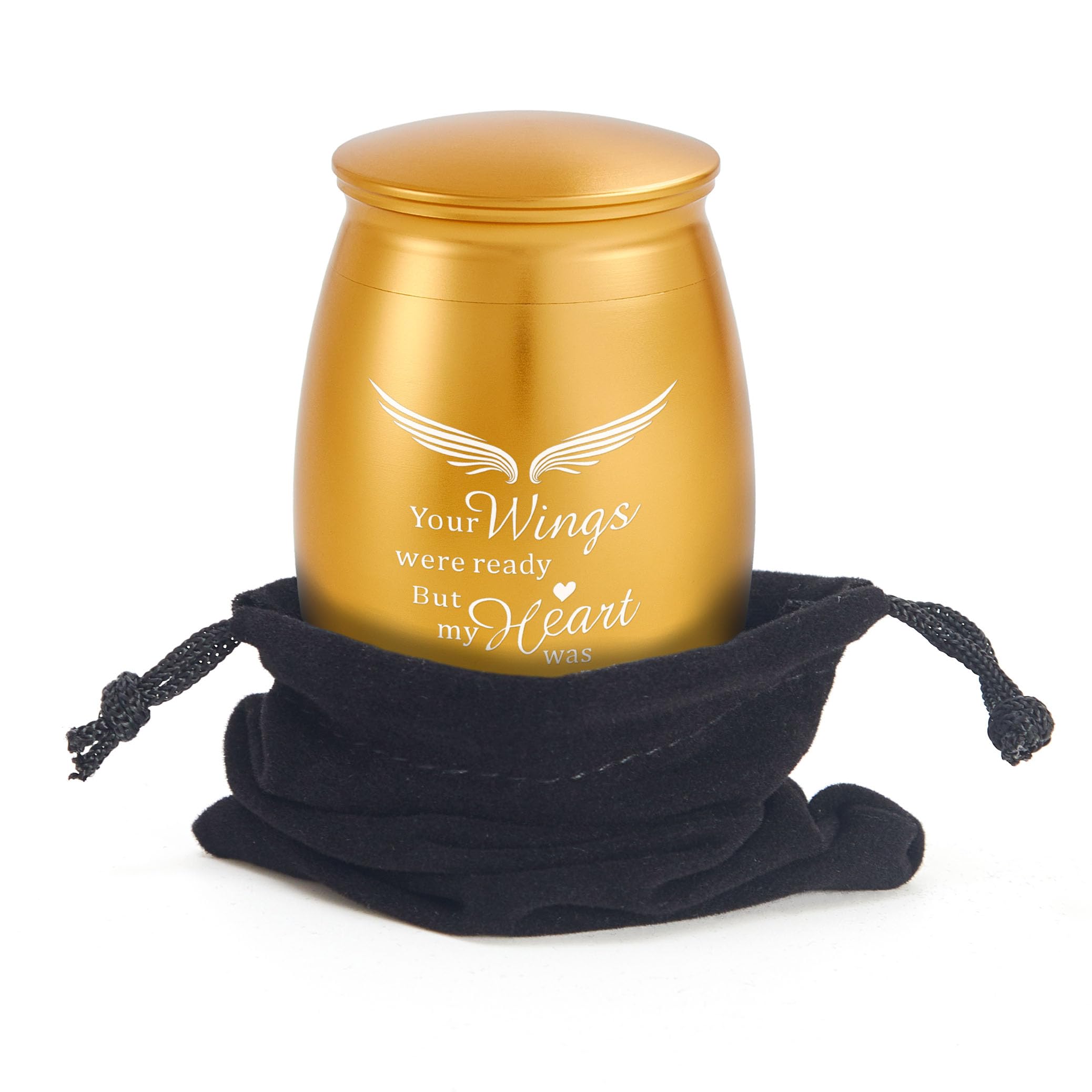 Amazon｜LINES ARTE 小さな金壺 人間の灰用 2.7x1.7インチ