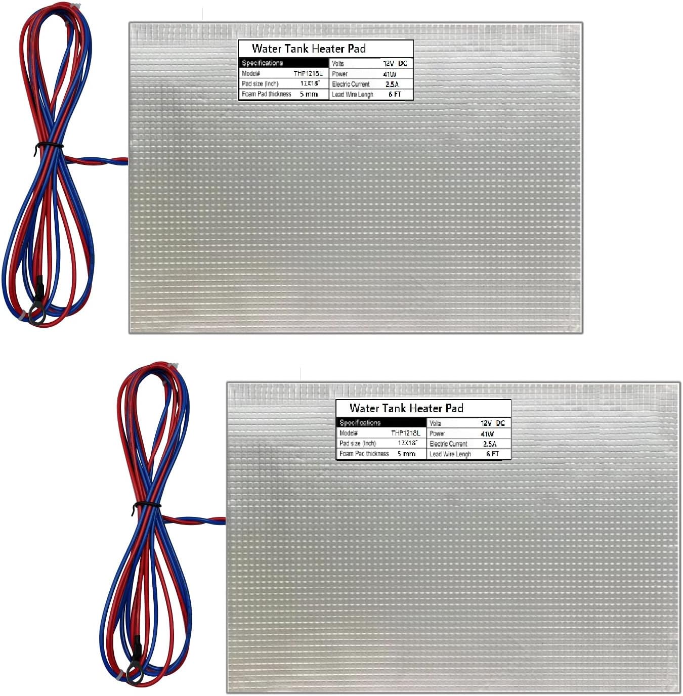 H&G lifestyles RV Holding Tank Heater Pad Use with Up to 50