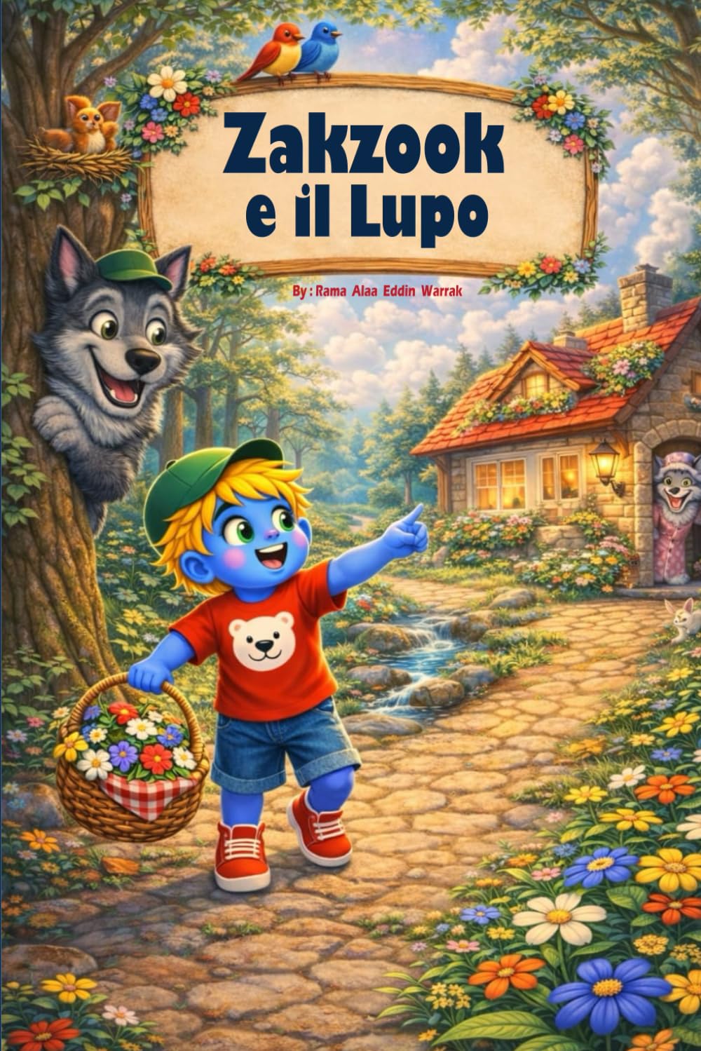 Zakzook e il Lupo: Una storia emozionante che insegna ai bambini sicurezza, intelligenza e coraggio