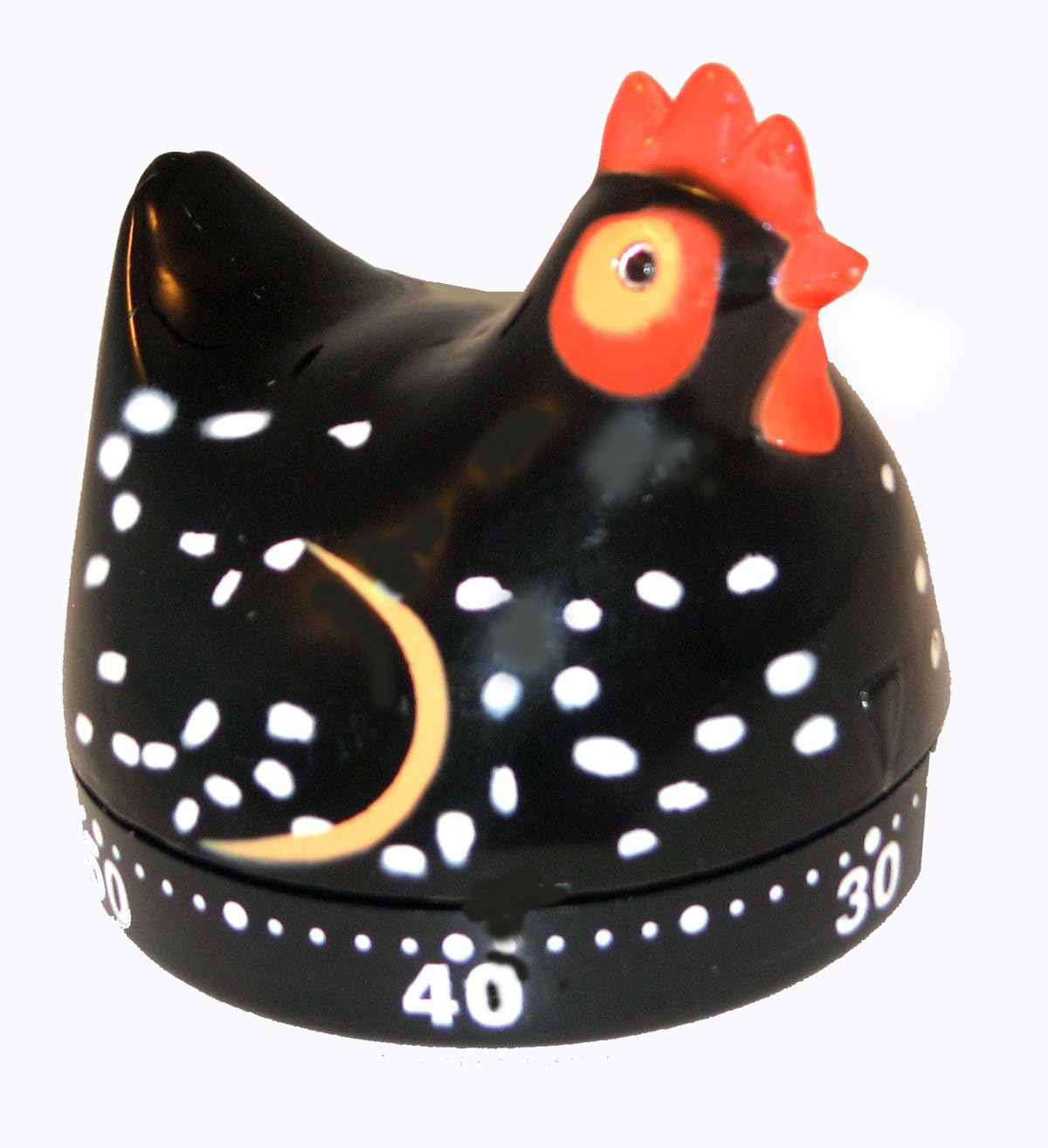 Kitchen Timer: Hen/Chicken Kitchen Timer - Black
