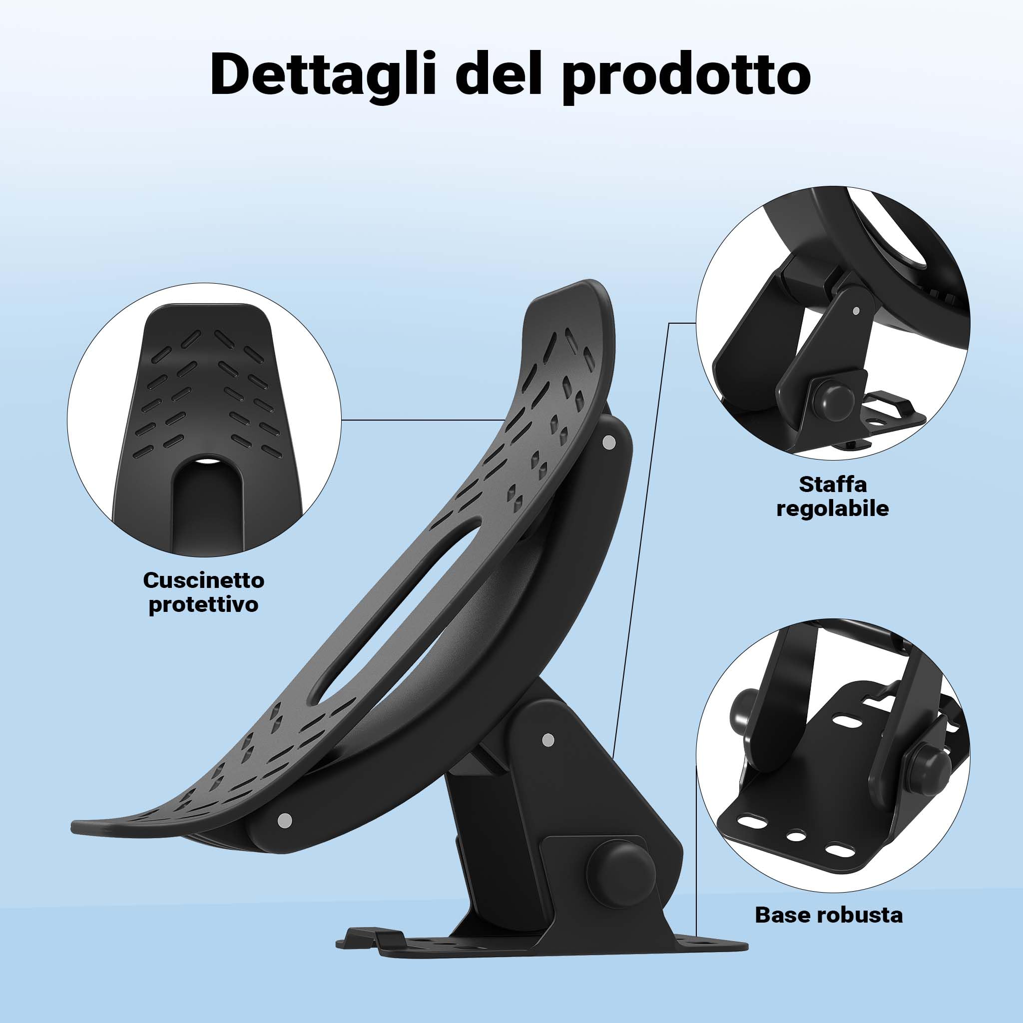 Wiltec Staffe Porta Kayak Canoa per Portapacchi Tetto Auto