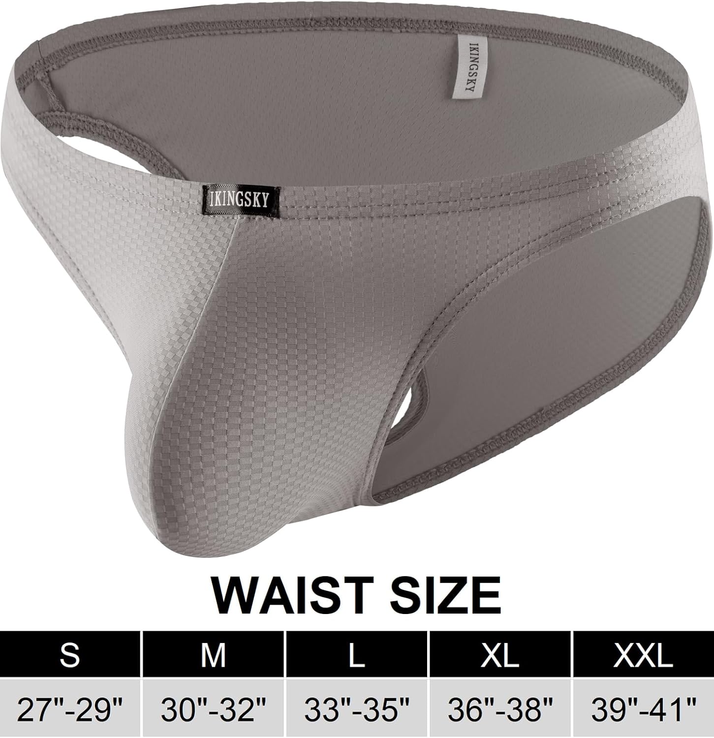 iKingsky Men's Bulge Briefs Breathable Bikini Underwear Sexy Low Rise Pouch Under Panties for Men - Image 6