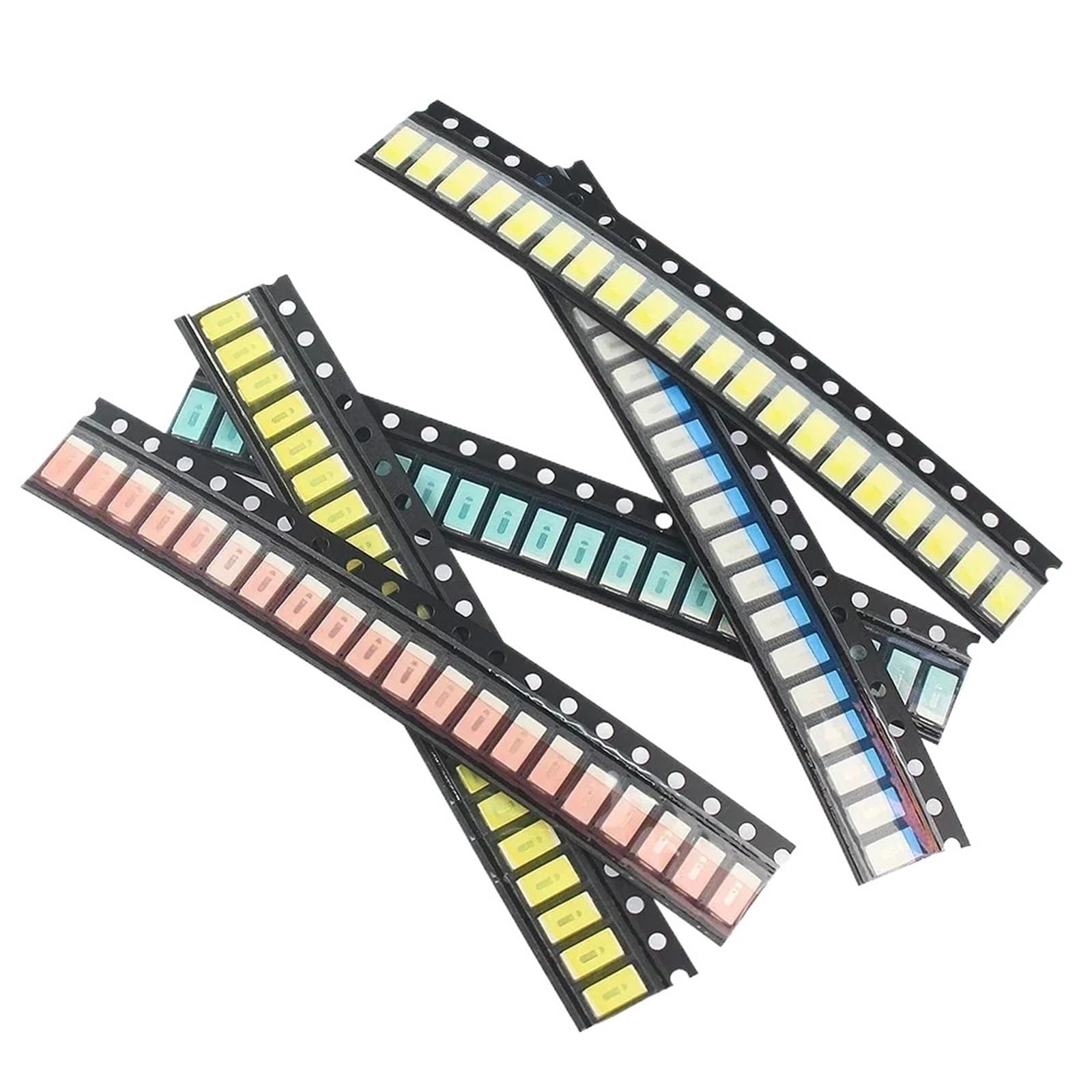 Kit 100 diodes LED SMD 5730 blanc pour vos maquettes et projets de modélisme ferroviaire