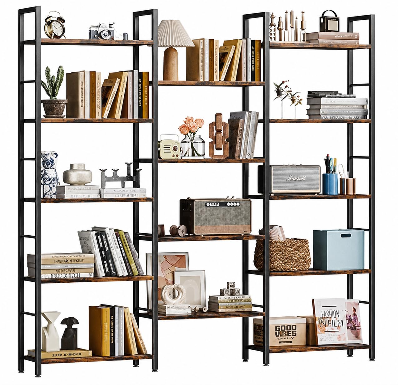 Shintenchi Triple Bookshelf