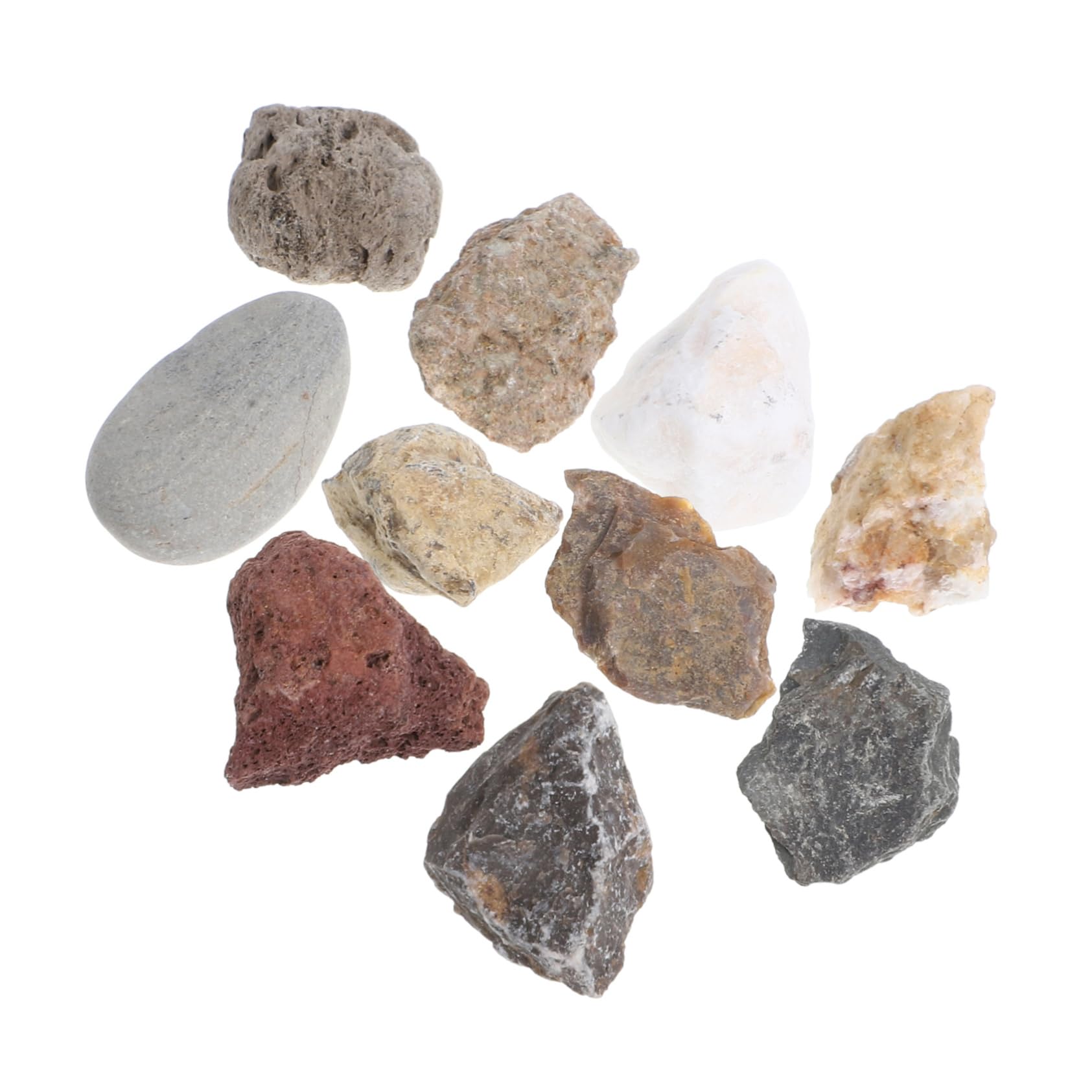 Luxshiny Rock Collection for Boys and Girls Interactive Geology Specimen Kit for Classroom and Home Education