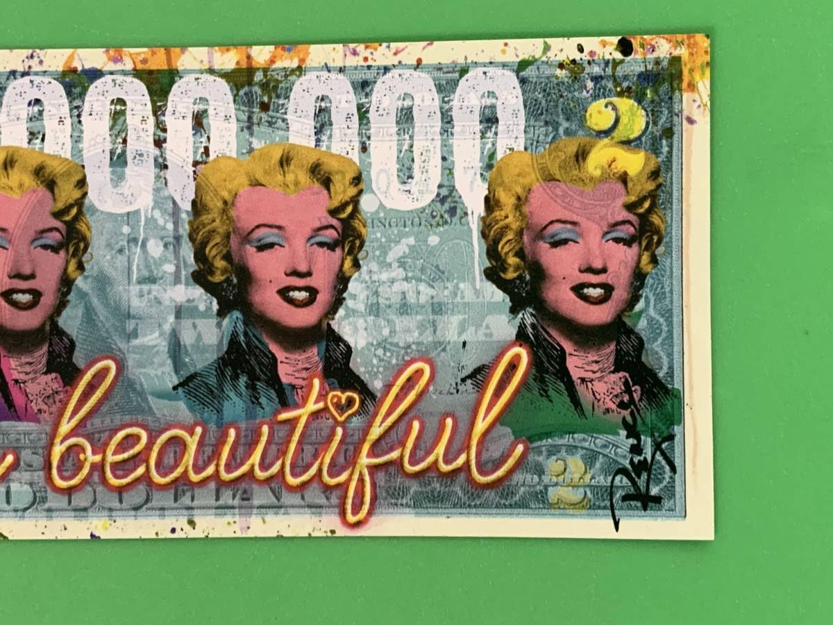 Amazon.co.jp: マリリン モンロー 222枚限定品 アメリカ $2札 アンディ