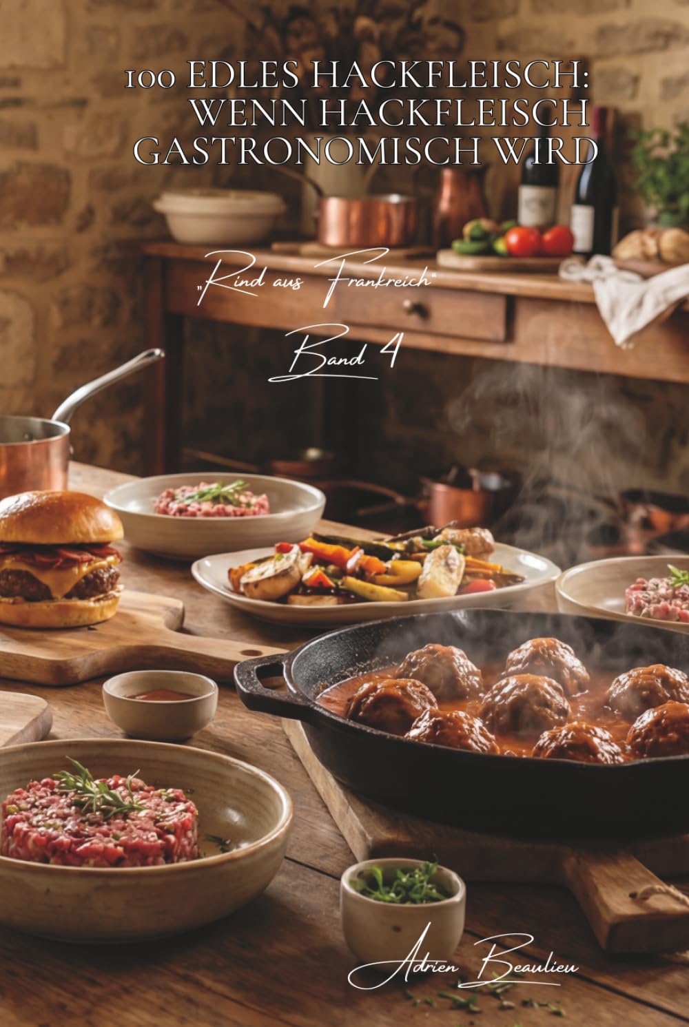 100 edles hackfleisch: wenn hackfleisch gastronomisch wird: französische burger, hausgemachte bouletten, tartar… die kunst des raffinierten ... unterreihe „Rind aus Frankreich“ (9 bücher))