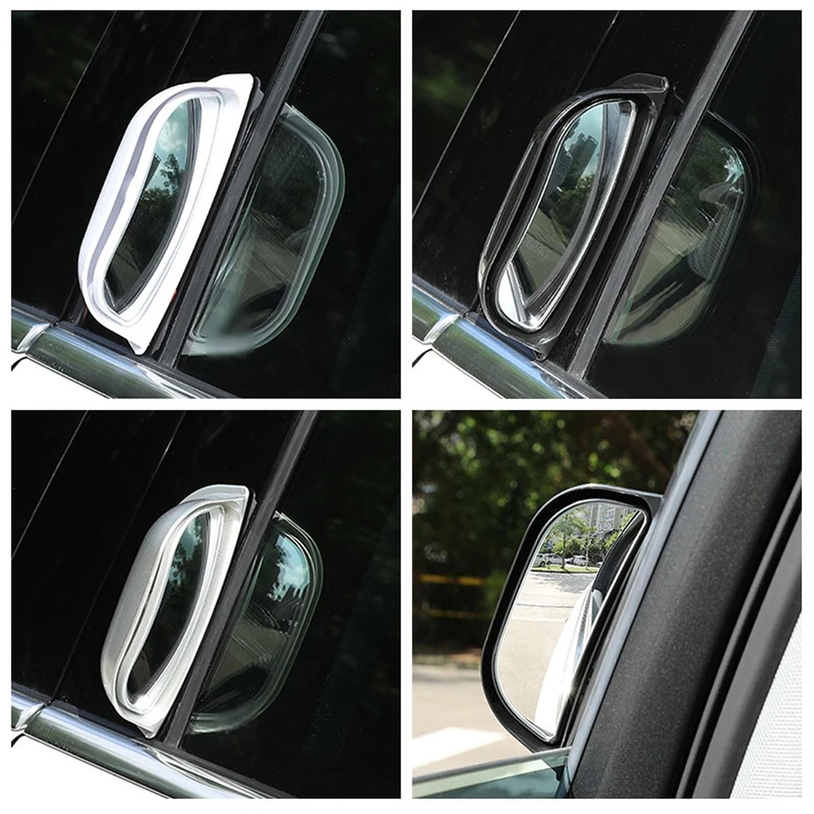 Espejo retrovisor Universal para automóvil Gran Angular Asientos de la Segunda Fila Espejo retrovisor Espejos de Punto Ciego