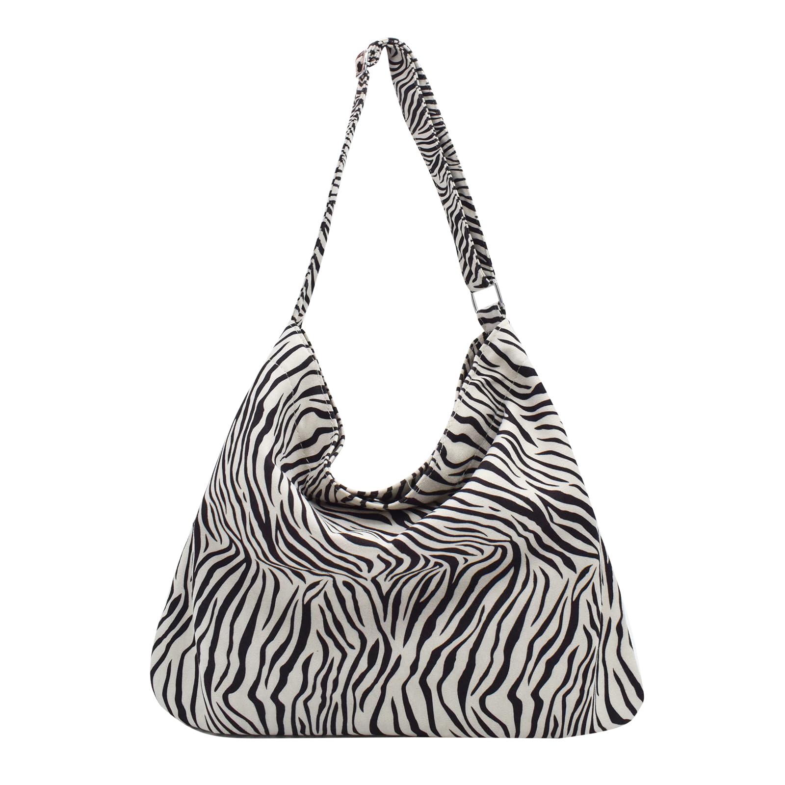 TeeYee Damen Stofftasche Leopard Pattern Schultertasche Retro Stil Mädchen Schultertasche Casual Tasche für Arbeit Schule