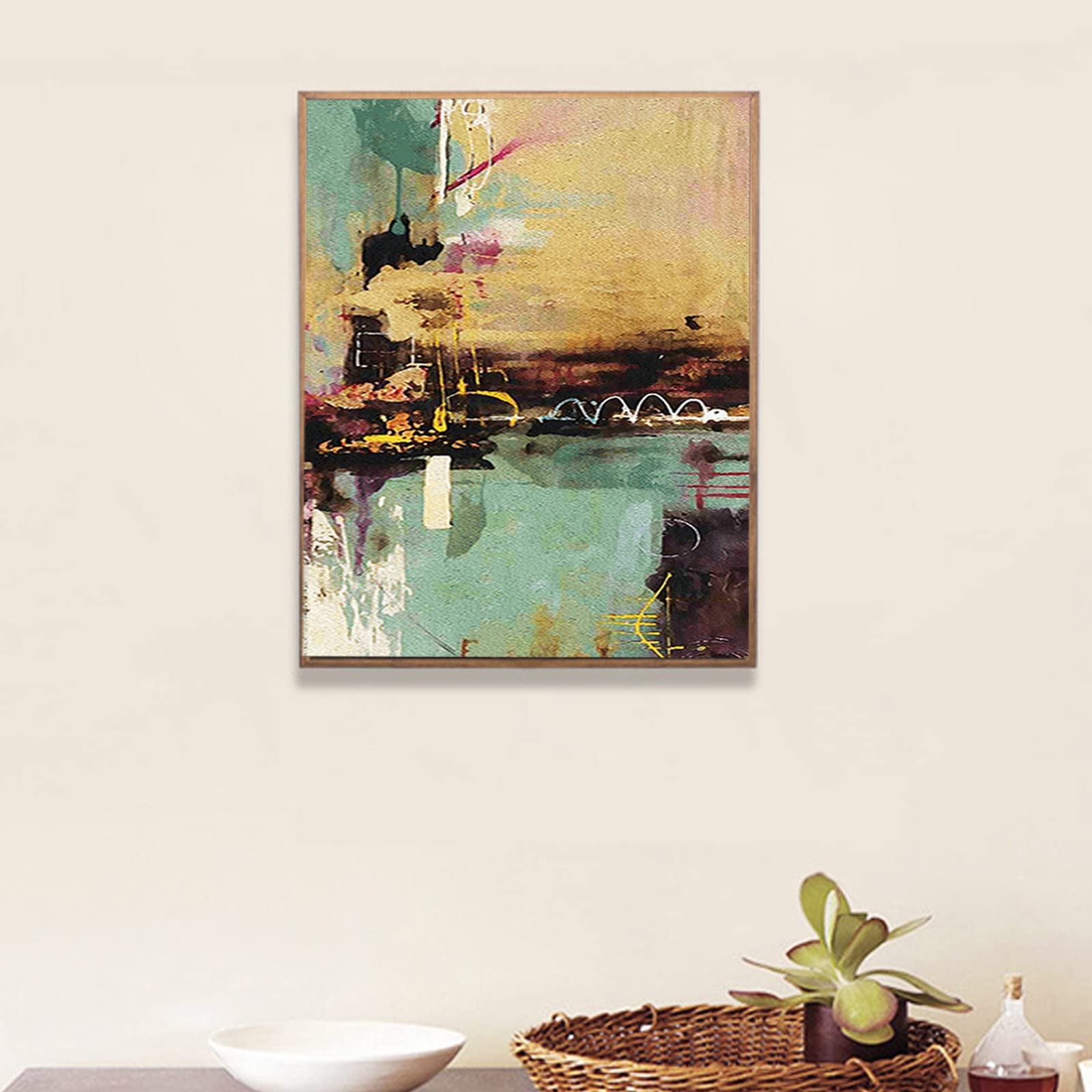 copertura del quadro elettrico, Copertura for scatola elettrica Nascondi bancone Copertura decorativa moderna Scatola elettrica Contatori for scatola Copertura Decorazione Nascondi dipintig,Legno (Co
