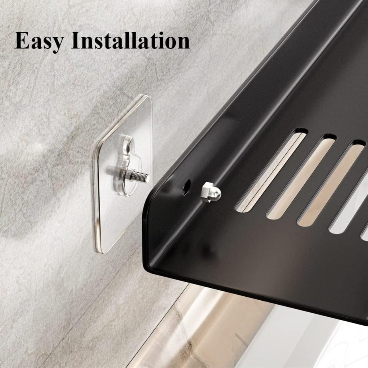 Mensole Bagno Mensola per Doccia con per Organizer da Bancone Stretta Parete per Bagno Accessori(11.8 * 3.94 * 0.98in)