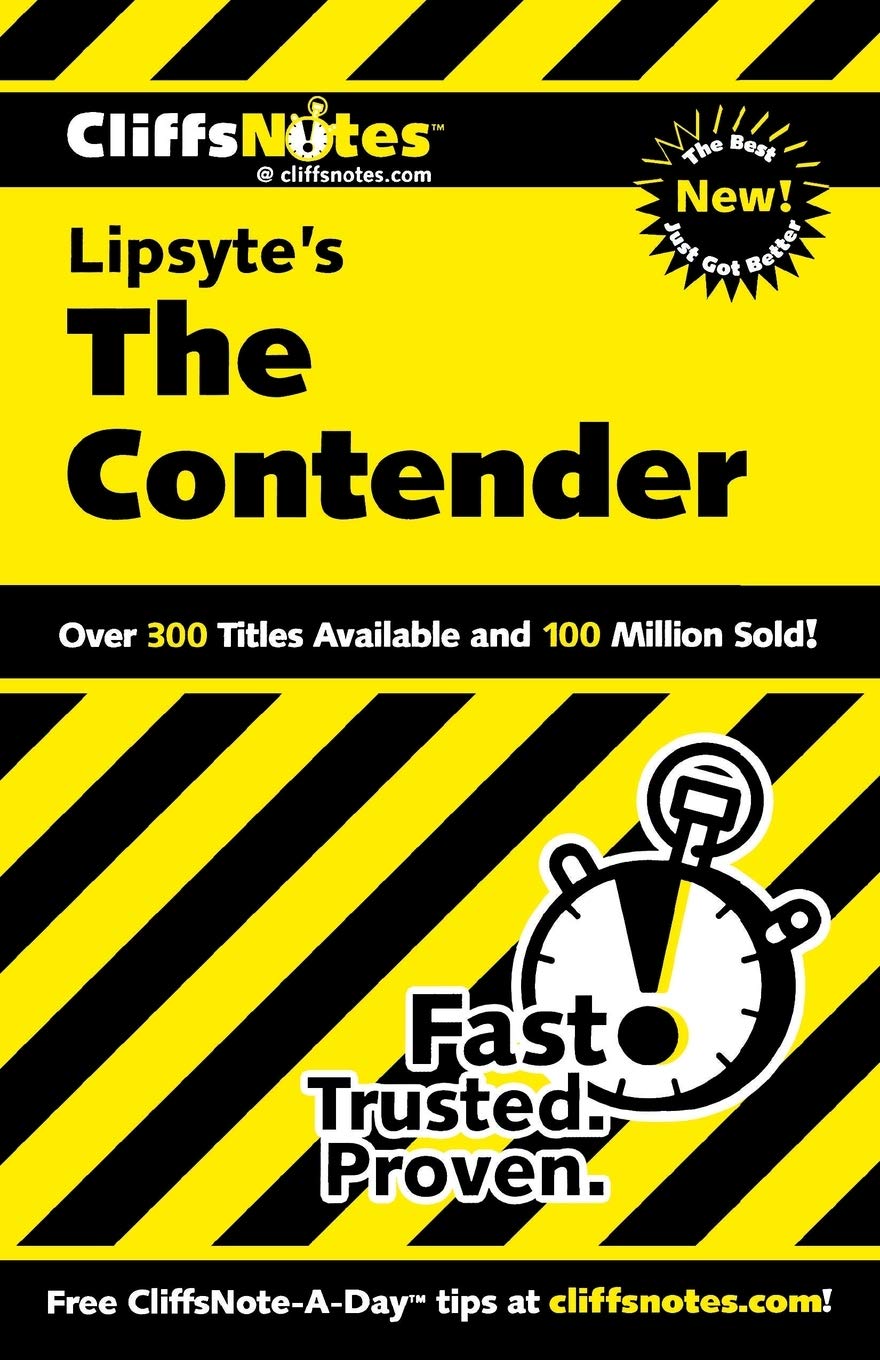CliffsNotes on Lipsyte's The Contender (Cliffsnotes Literature Guides)