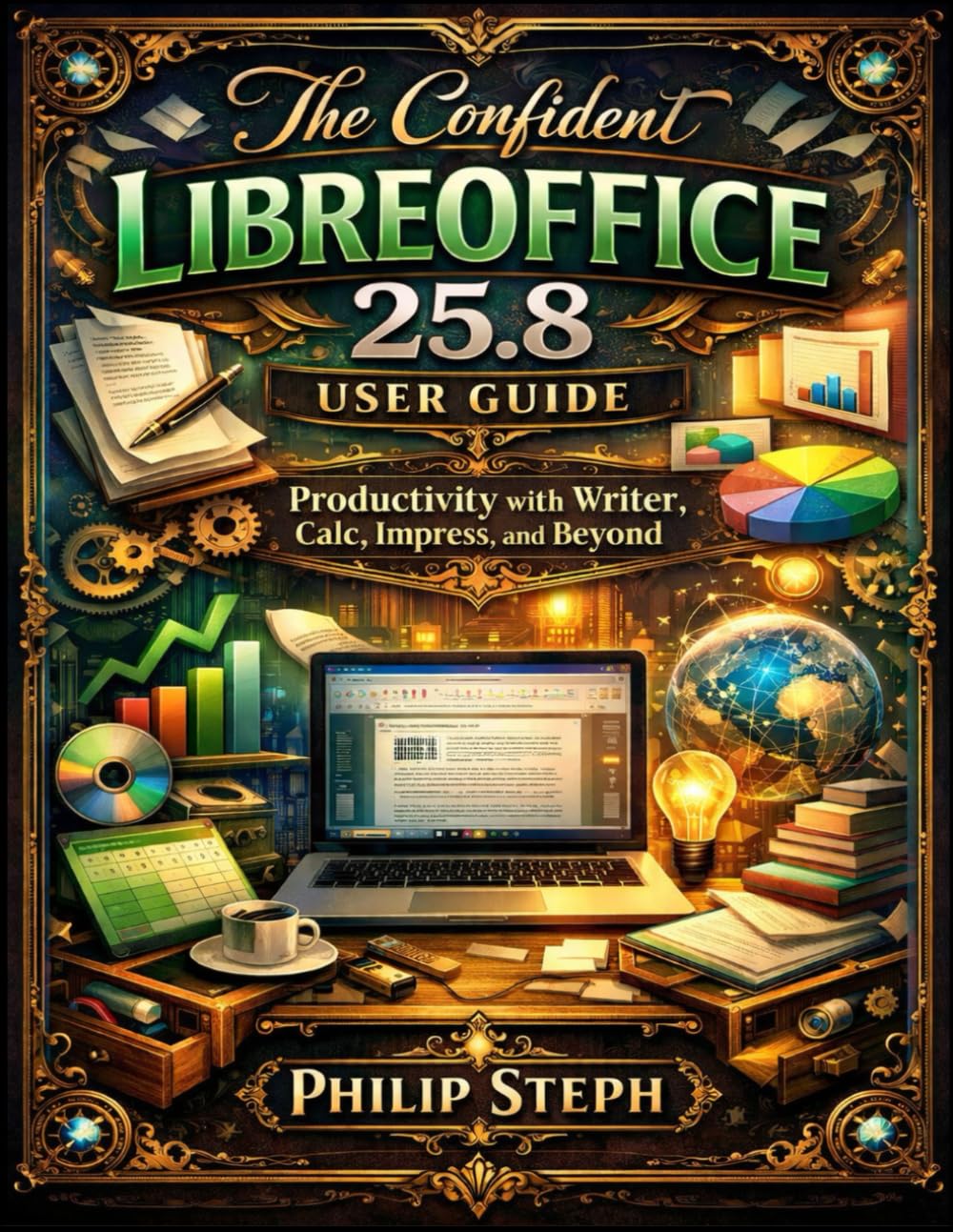 The Confident Libreoffice 25.8 user guide: Productivity with Writer, Calc, Impress, and Beyond