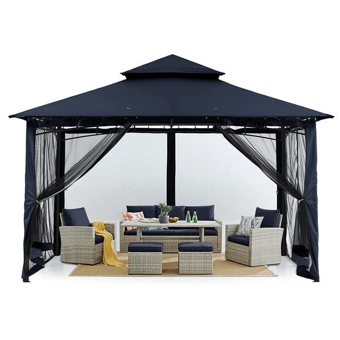 Tente Store Pop-Up Mastercanopy 3x3m Avec Paroi Latérale - Gris Foncé | Protection Solaire & Anti-Pluie
