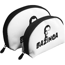 Shell Shaped Storage Bag, Storage Pouch, Makeup Pouch, Set of 2, Big Bang Theory, Sheldon Cooper, Storage Bag, Cosmetics Pouch, Seashell Type, Parent-child Pouch, Mother Bag, Half Circular, Cosmetics