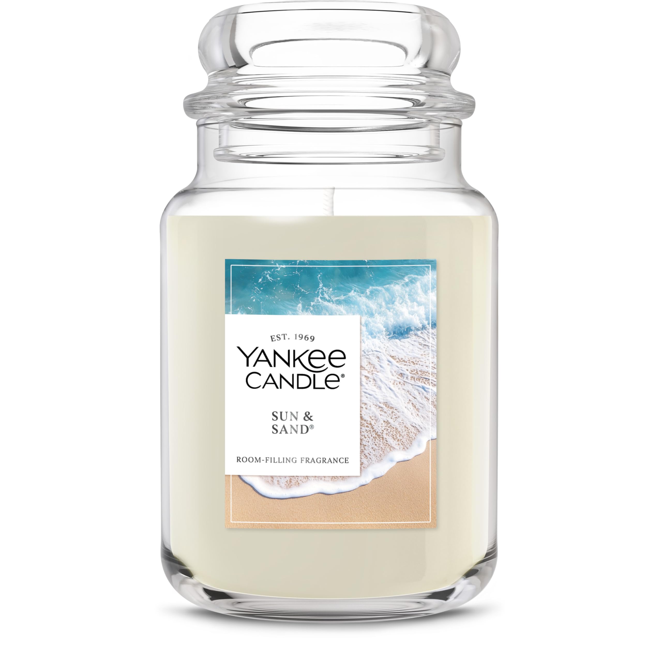キャンドル YANKEE CANDLE Sun & Sand 22oz large jar Amazon.com: Yankee Candle Sun & Sand Scented Candle, 22oz Large