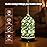 INRORANS Art Glass Essential Oil Diffuser - 160ml Ultrasonic Aromatherapy Diffuser with 7-Color LED Night Light, Intermittent Mist, Auto Shut-Off, and Timer for Office, Home, Yoga - Soul Dancer Style